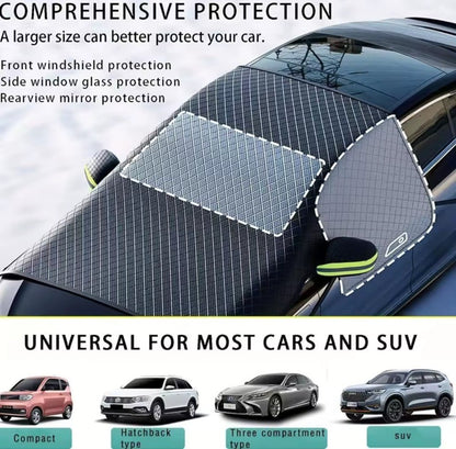 Windshield Snow & Weather Cover for your Tesla Model 3 or Tesla Model Y also Suitable for BYD , MG4 and VW ID4 - TESLARY Buy Tesla Shop Accessories Europe Nederlands Dublin Cork Ireland Deutschland Espana Iceland Finland France Italia