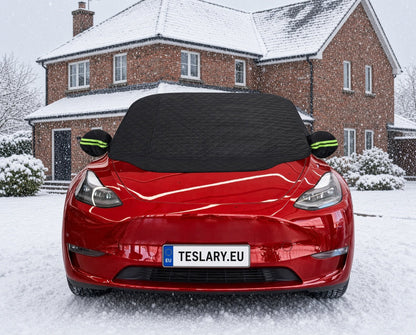 Windshield Snow & Weather Cover for your Tesla Model 3 or Tesla Model Y also Suitable for BYD , MG4 and VW ID4 - TESLARY Buy Tesla Shop Accessories Europe Nederlands Dublin Cork Ireland Deutschland Espana Iceland Finland France Italia