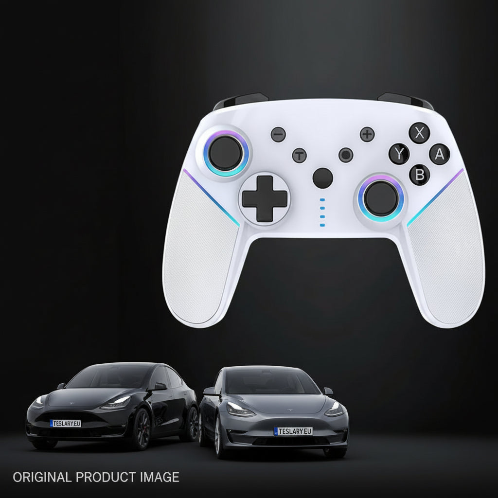 Wireless Gaming Controller Suitable for Tesla 3 / Y / S / X ( Rechargable ) - TESLARY Tesla Shop Accessories Europe Nederlands Dublin Cork Ireland Deutschland Espana Alicante France Italia
